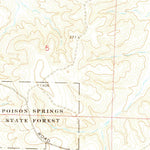 United States Geological Survey Bluff City, AR (1973, 24000-Scale) digital map