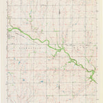 United States Geological Survey Bluff City East, KS (1971, 24000-Scale) digital map
