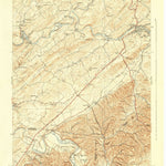 United States Geological Survey Bluff City, TN (1940, 24000-Scale) digital map