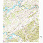 United States Geological Survey Bluff City, TN (1959, 24000-Scale) digital map