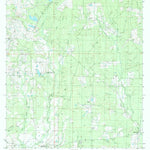 United States Geological Survey Bluff Creek, LA (1984, 24000-Scale) digital map