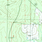 United States Geological Survey Bluff Creek, LA (1984, 24000-Scale) digital map