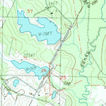 United States Geological Survey Bluff Creek, LA (1984, 24000-Scale) digital map