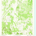 United States Geological Survey Bluff Creek, TX (1973, 24000-Scale) digital map
