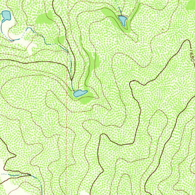 United States Geological Survey Bluff Creek, TX (1973, 24000-Scale) digital map