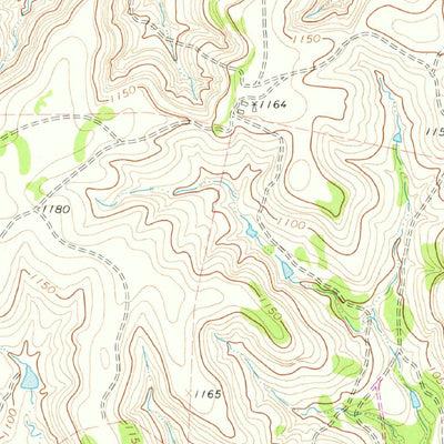 United States Geological Survey Bluff Dale, TX (1965, 24000-Scale) digital map