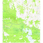 United States Geological Survey Bluff Lake, MS (1965, 24000-Scale) digital map