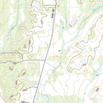 United States Geological Survey Bluff Lake, MS (2021, 24000-Scale) digital map