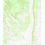 United States Geological Survey Bluff NW, UT (1962, 24000-Scale) digital map