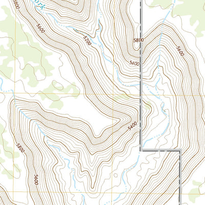 United States Geological Survey Bluff NW, UT (2020, 24000-Scale) digital map