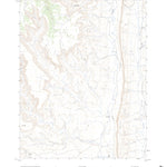 United States Geological Survey Bluff NW, UT (2023, 24000-Scale) digital map