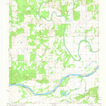 United States Geological Survey Bluff, OK-TX (1980, 24000-Scale) digital map