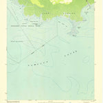 United States Geological Survey Bluff Point, NC (1951, 24000-Scale) digital map