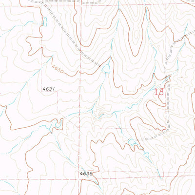 United States Geological Survey Bluff Spring, CO (1978, 24000-Scale) digital map