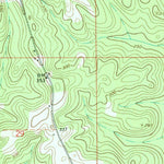 United States Geological Survey Bluff Springs, AL (1968, 24000-Scale) digital map