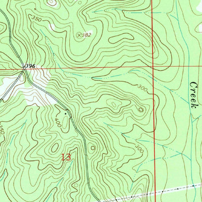 United States Geological Survey Bluff Springs, AL (1968, 24000-Scale) digital map