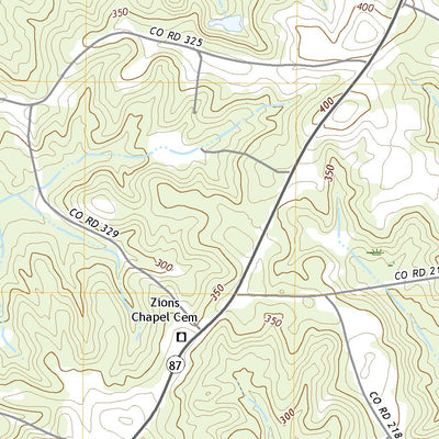 United States Geological Survey Bluff Springs, AL (2020, 24000-Scale) digital map