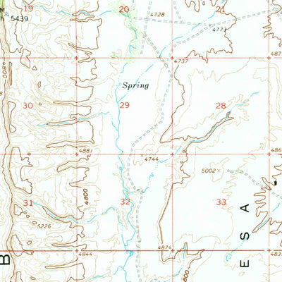 United States Geological Survey Bluff, UT (1962, 62500-Scale) digital map