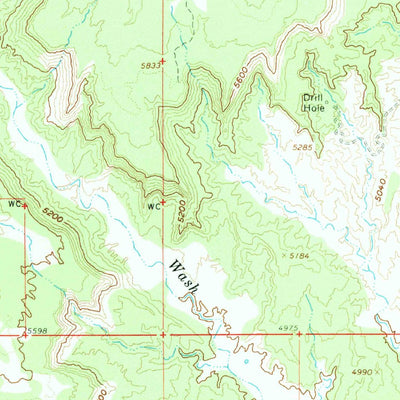 United States Geological Survey Bluff, UT (1962, 62500-Scale) digital map