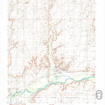 United States Geological Survey Bluff, UT (1989, 24000-Scale) digital map