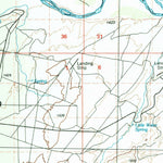 United States Geological Survey Bluff, UT-CO (1983, 100000-Scale) digital map