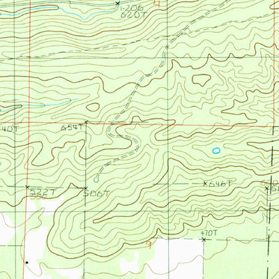 United States Geological Survey Bluffton, AR (1985, 24000-Scale) digital map