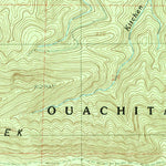 United States Geological Survey Bluffton, AR (1985, 24000-Scale) digital map