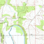 United States Geological Survey Bluffton, IA (1981, 24000-Scale) digital map