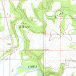 United States Geological Survey Bluffton, IA (1981, 24000-Scale) digital map