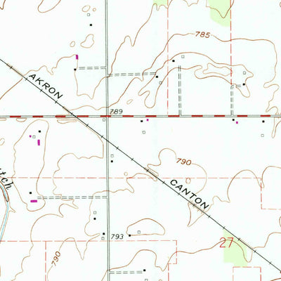 United States Geological Survey Bluffton, OH (1960, 24000-Scale) digital map