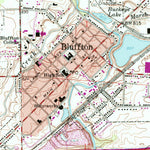 United States Geological Survey Bluffton, OH (1960, 24000-Scale) digital map