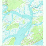 United States Geological Survey Bluffton, SC (1956, 24000-Scale) digital map