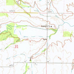 United States Geological Survey Bluford, IL (1973, 24000-Scale) digital map