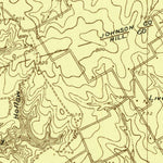 United States Geological Survey Blum, TX (1924, 48000-Scale) digital map
