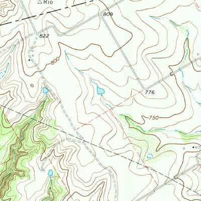 Blum, TX (1968, 24000-Scale) Map by United States Geological Survey ...