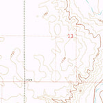 United States Geological Survey Blunt NE, SD (1967, 24000-Scale) digital map
