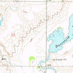 United States Geological Survey Blunt NE, SD (1967, 24000-Scale) digital map