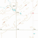 United States Geological Survey Blunt NW, SD (1967, 24000-Scale) digital map
