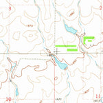 United States Geological Survey Blunt NW, SD (1967, 24000-Scale) digital map