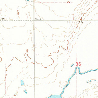 United States Geological Survey Blunt, SD (1967, 24000-Scale) digital map