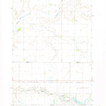 United States Geological Survey Blunt SE, SD (1967, 24000-Scale) digital map