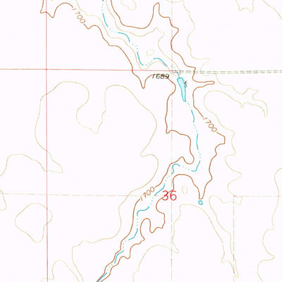 United States Geological Survey Blunt SE, SD (1967, 24000-Scale) digital map
