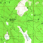 United States Geological Survey Bly, OR (1960, 62500-Scale) digital map