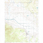 United States Geological Survey Bly, OR (1988, 24000-Scale) digital map