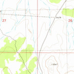 United States Geological Survey Blye Canyon NE, AZ (1980, 24000-Scale) digital map