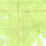 United States Geological Survey Blye Canyon NE, AZ (1980, 24000-Scale) digital map