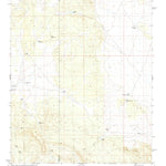 United States Geological Survey Blye Canyon SE, AZ (1980, 24000-Scale) digital map