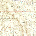 United States Geological Survey Blye Canyon SE, AZ (1980, 24000-Scale) digital map