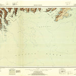 United States Geological Survey Blying Sound, AK (1946, 250000-Scale) digital map