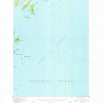 United States Geological Survey Blying Sound C-7, AK (1952, 63360-Scale) digital map